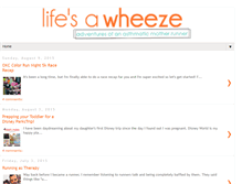 Tablet Screenshot of lifesawheeze.com